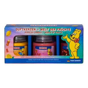 하리보캔들 스몰자 3종 선물세트(미니 캔들라이터, 쇼핑백) 스위트 가든