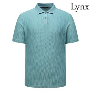 [링스] 남성 자카드 소재 반팔 폴로 티셔츠 L11D2TO103_BL