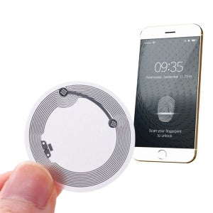 [줄라이크] NFC 스티커 아이폰 태그 칩 만들기 Ntag213 원형 38mm 전자 명함 제작_m202504108503880f2