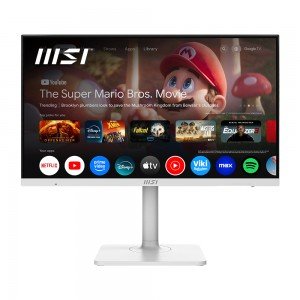 MSI MD272UPSWCL 4K UHD 스마트 화이트 PD65 무결점