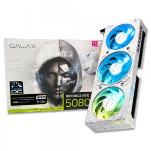 갤럭시 GALAX 지포스 RTX 5080 EX GAMER WHITE OC D7 16GB