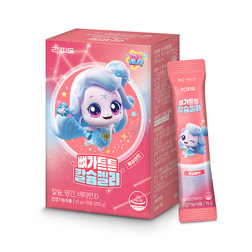 락피도 뼈가튼튼 <b>칼슘</b>젤리 <b>시즌</b>5 15g, 15입, 1개