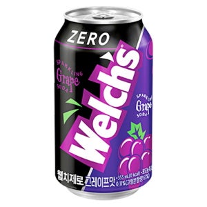 웰치스 제로 포도 355ml (24캔)