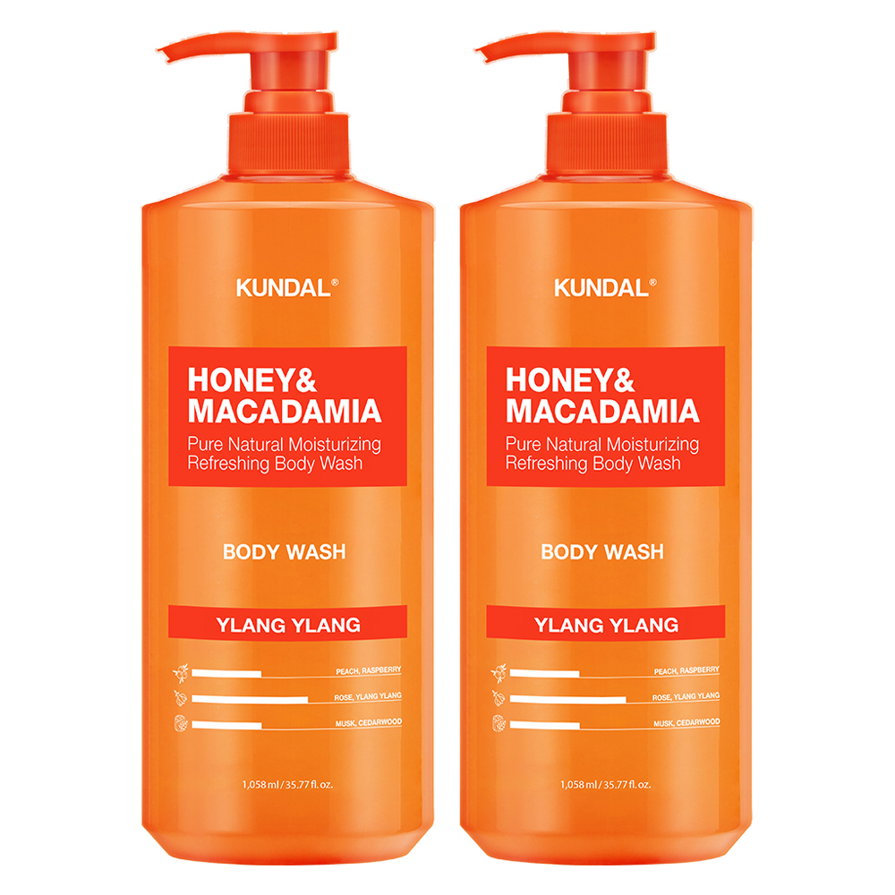 쿤달 허니 앤 마카다미아 퓨어 바디워시 일랑일랑향
