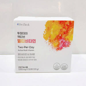 <b>닥터체크</b> <b>닥터체크</b> 투퍼데이 액티브 멀티비타민 1000mg x 120정