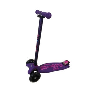 마이크로킥보드 맥시T 디럭스 LED 퍼플