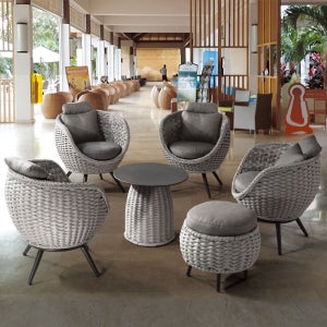 머쉬볼 라탄 의자 시리즈