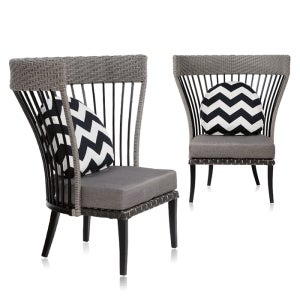 가인 라탄 의자