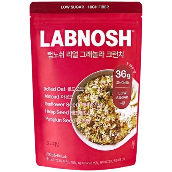 랩노쉬 리얼 그래놀라 크런치 오리지널 제품 이미지