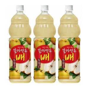 해태음료 갈아만든배 1.5L 4펫