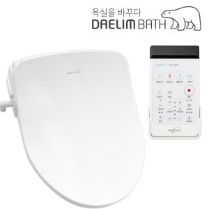 대림바스 24년 최신형 필터없는 좌욕버블세정 리모컨 비데 DDS-S240AR