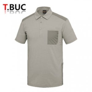 TBS-5501 티뷰크 춘하복 티셔츠(베이지-신축성)