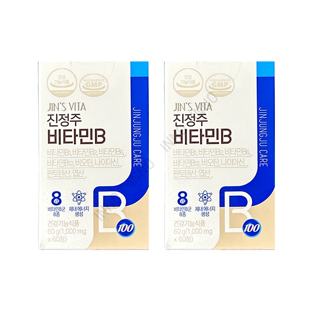<b>진약사몰</b> 진정주 <b>비타민</b>B 1000mg x 60정 1+1 tr