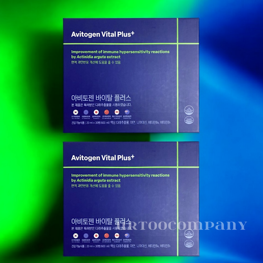 <b>온누리</b> 아비토젠 바이탈 플러스 다래추출물 <b>아연</b> 2박스 (60병)