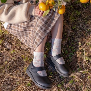 ✨Best Seller✨가죽 메리제인 운동화 - 까망이 사리슈즈, 사리슈즈(SARI)