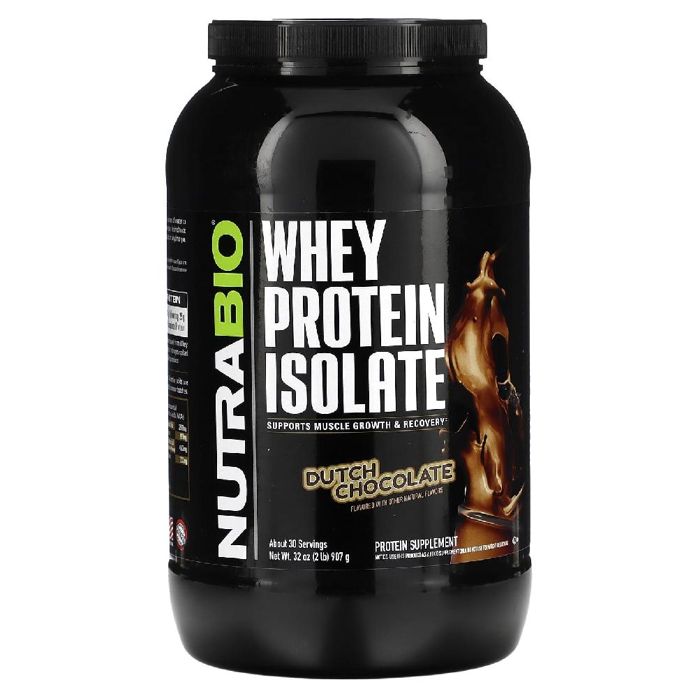 <b>뉴트라바이오랩</b> 분리 유청 단백질 Whey Protein Isolate 초콜릿 907g  1개