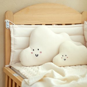 마롤로뜨 아기 바디필로우 쿠션 침대 범퍼 가드  구름이(아이보리)M - 테리 바디필로우