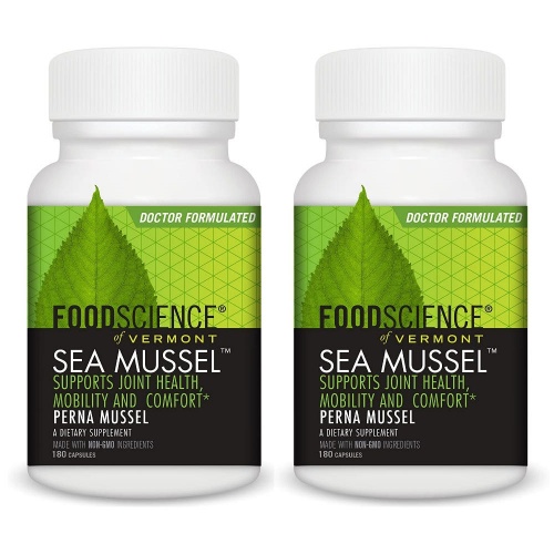 <b>푸드사이언스</b> 뉴질랜드 초록홍합 초록입홍합 Sea Mussel 180캡슐 2개  180정