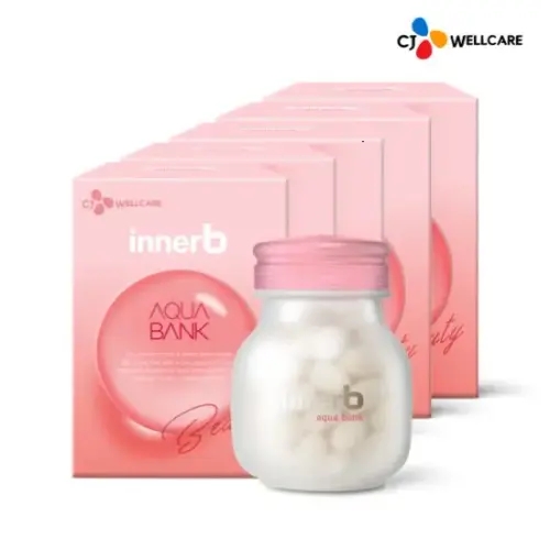 이너비 아쿠아뱅크 <b>히알루론산</b> 5박스 20주분