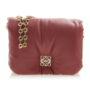 로에베 가방 AP40P41X012823 PLUMROSE 여성 고야 푸퍼 숄더백 AP40P41X01 2823