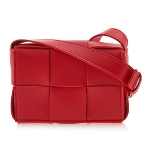 보테가베네타 미니 카세트백 레드스톤 666688 VMAY1 6572 여성 47305036