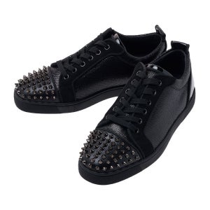 크리스찬루부탱 남성 루이스 주니어 스파이크 스니커즈 1230224 B142