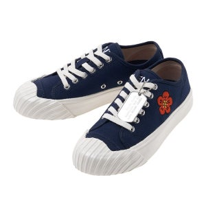 겐조 스쿨 여성 로우탑 스니커즈 미드나잇 블루 FD52SN010F73 77