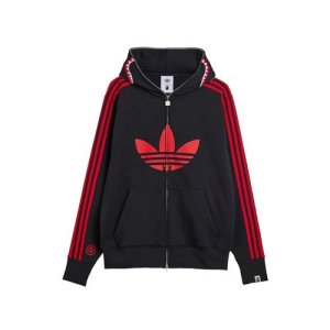 아디다스 x 베이프 얼티밋 샤크 후드 블랙 JN7119 JN7119
