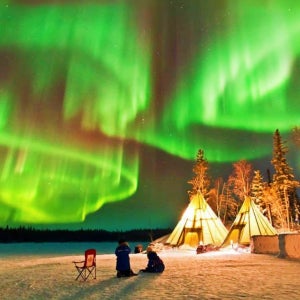 옐로나이프 오로라 관측 3일 투어