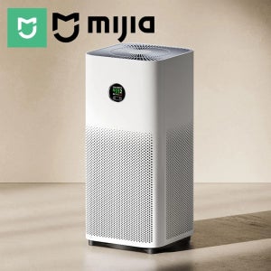 MIJIA 공기청정기 5, 가정용 알레르기, 침실의 애완동물 털 제거, 최대 28-48m² 커버 가능 ㎡ 어댑터가 포함된 CN 버전, 바이러스, 먼지 방지용