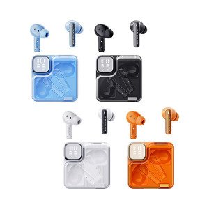 큐씨와이 QCY T31 Melobuds neo 멜로버즈 네오 사각형 디자인 블루투스 무선 이어폰 LED 디스플레이