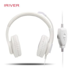 아이리버 아이리버 IR-H30V 유선 학습용 인강용 어학용 어린이 게임 게이밍 헤드셋 화이트