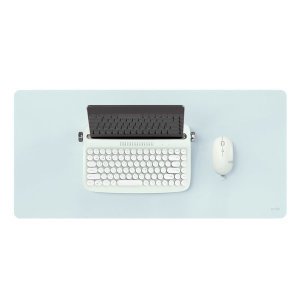 엑토 와이드 가죽 데스크매트 마우스 장패드 MP-54 블루