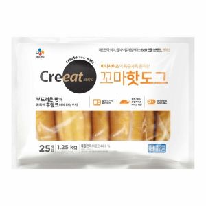 크레잇 꼬마핫도그 1.25kgX6개(1BOX) <b>CJ 제일제당 간</b>