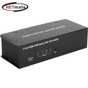 넷메이트 4:1 HDMI KVM스위치 PIP 케이블포함 NM-HK04P Hlu
