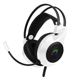 앱코 N460 가상 7.1 초경량 RGB 게이밍 헤드셋 화이트