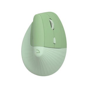앱코 앱코 WEM60 무선 블루투스 인체공학 버티컬 저소음 마우스 그린