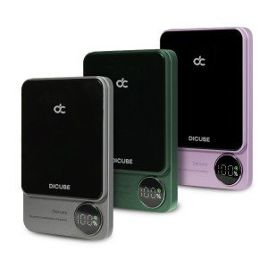 디큐브 맥세이프 보조배터리 10000mAh 디큐브맥션 20w 초고속 무선15W
