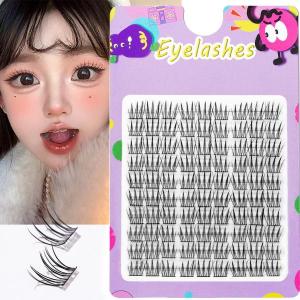 인조 <b>속눈썹</b> 부분 연장모 90duo 걸 그룹 아이 네이처 3 부작 만화 <b>속눈썹</b> 부드럽고 가벼운 DIY 단일 클러