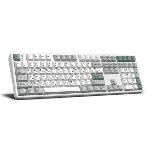 한성컴퓨터 한성컴퓨터 GK798PRO 유무선 기계식 키보드 메탈 화이트 딥블루 뽀송(저소음 적축) 38g