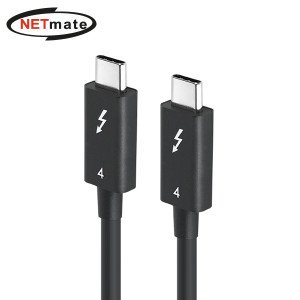 넷메이트 NM-TBF4008 40G 썬더볼트4(USB-C) 케이블 0.8m