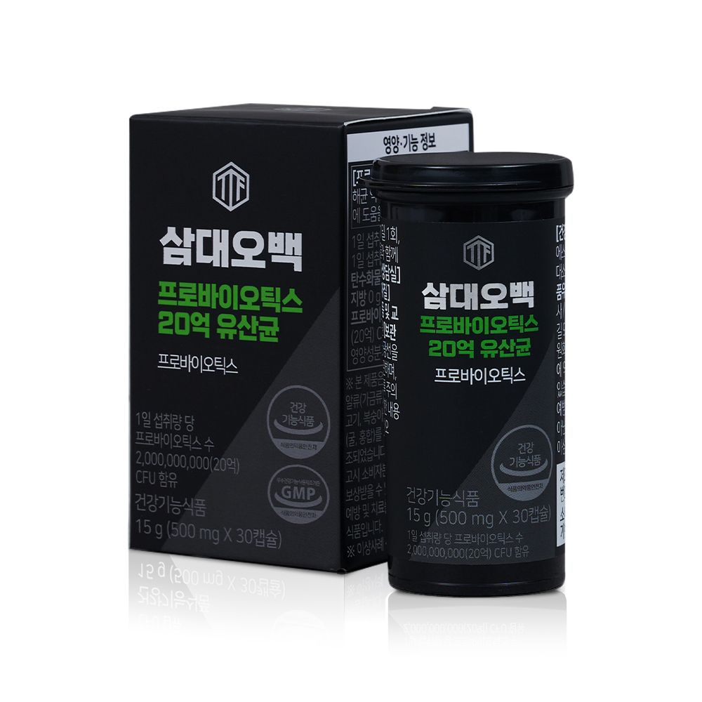 삼대오백  프로바이오틱스 20억 유산균 500mg x 30캡슐, 1개