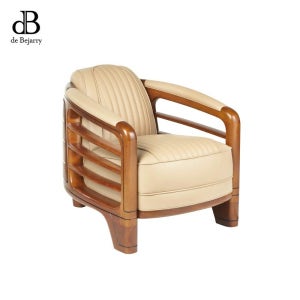 드비저리 리비에라 1인 소파 라운지체어 (크림)