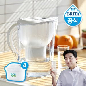 브리타 브리타 정수기 마렐라 XL 3.5L 화이트+총 필터4입