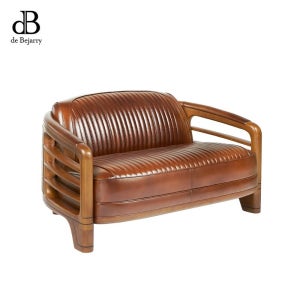 드비저리 리비에라 2인 소파 (빈티지레더)