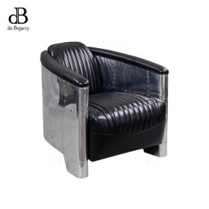 드비저리 DC3 라운지체어 1인 소파 (블랙)