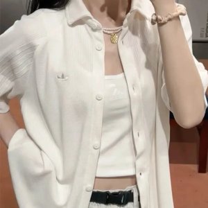 아디다스 보헤미안 루즈핏 오버핏 반팔 니트 폴로 카라 티셔츠 IS2329  IS2331