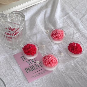 [50개구매할인]카네이션 미니 캔들 스승의날 어버이날 , 오포드(OFFORD)