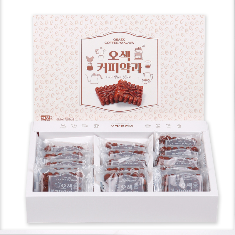 양양오색한과 양양 오색 커피 약과