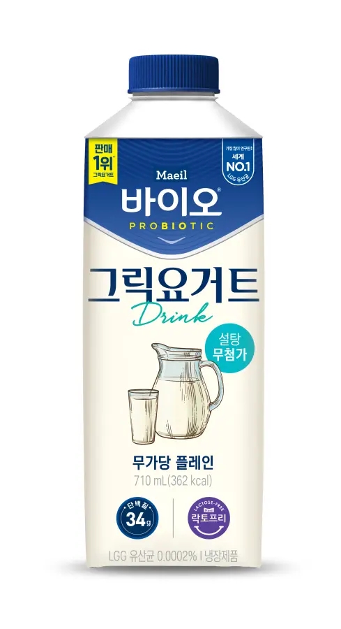 바이오 그릭요거트 드링크 무가당플레인